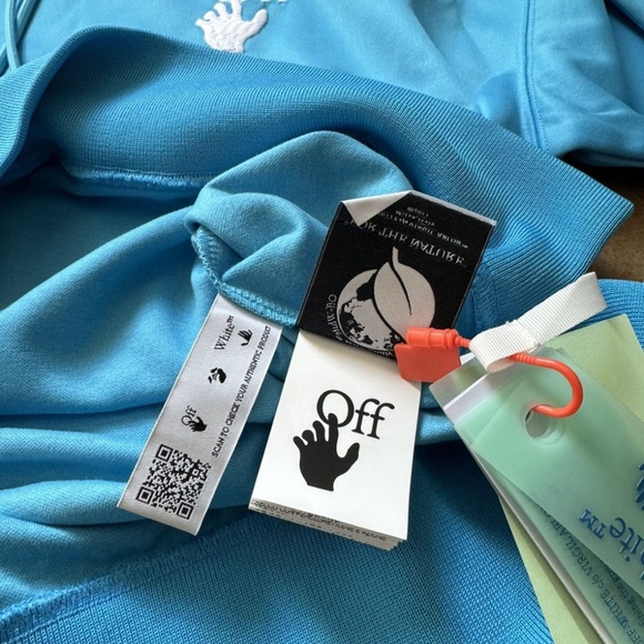 OFF-WHITE HAND LOGO HOODIE - Picture 9 of 11